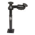 RAM-VP-SW2-89:RAM-VP-SW2-89_1:RAM® Tele-Pole™ with 8" & 9" Poles, Single Swing Arm & Round Plate