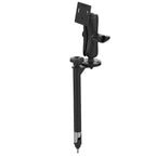 RAM-VP-TTMF12-D-101-2461U:RAM-VP-TTMF12-D-101-2461U_1:RAM® 12" Upper Flange Pole with D Size 75x75mm VESA Mount