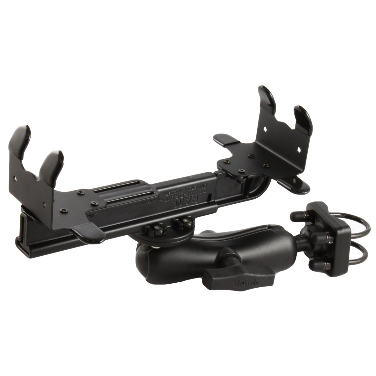RAM-VPR-102-1:RAM-VPR-102-1_1:RAM® Quick-Draw™ Holder with Double U-Bolt Base for Canon BJC-85 & i80