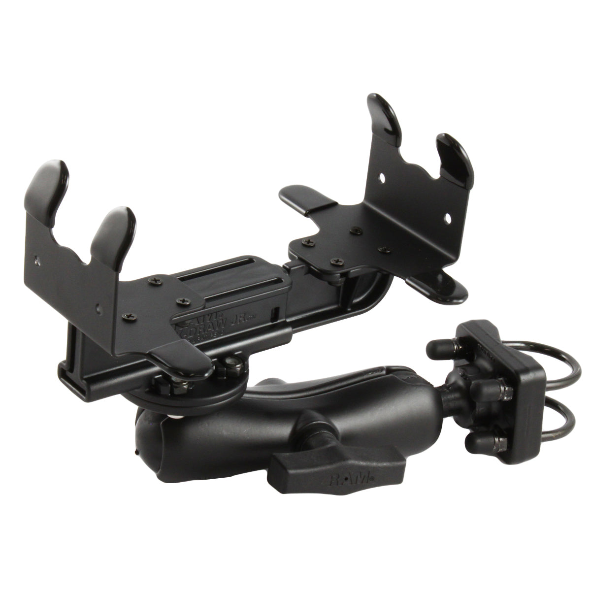 RAM-VPR-104-1:RAM-VPR-104-1_1:RAM® Quick-Draw™ Jr. with Double U-Bolt Base for Small Printers