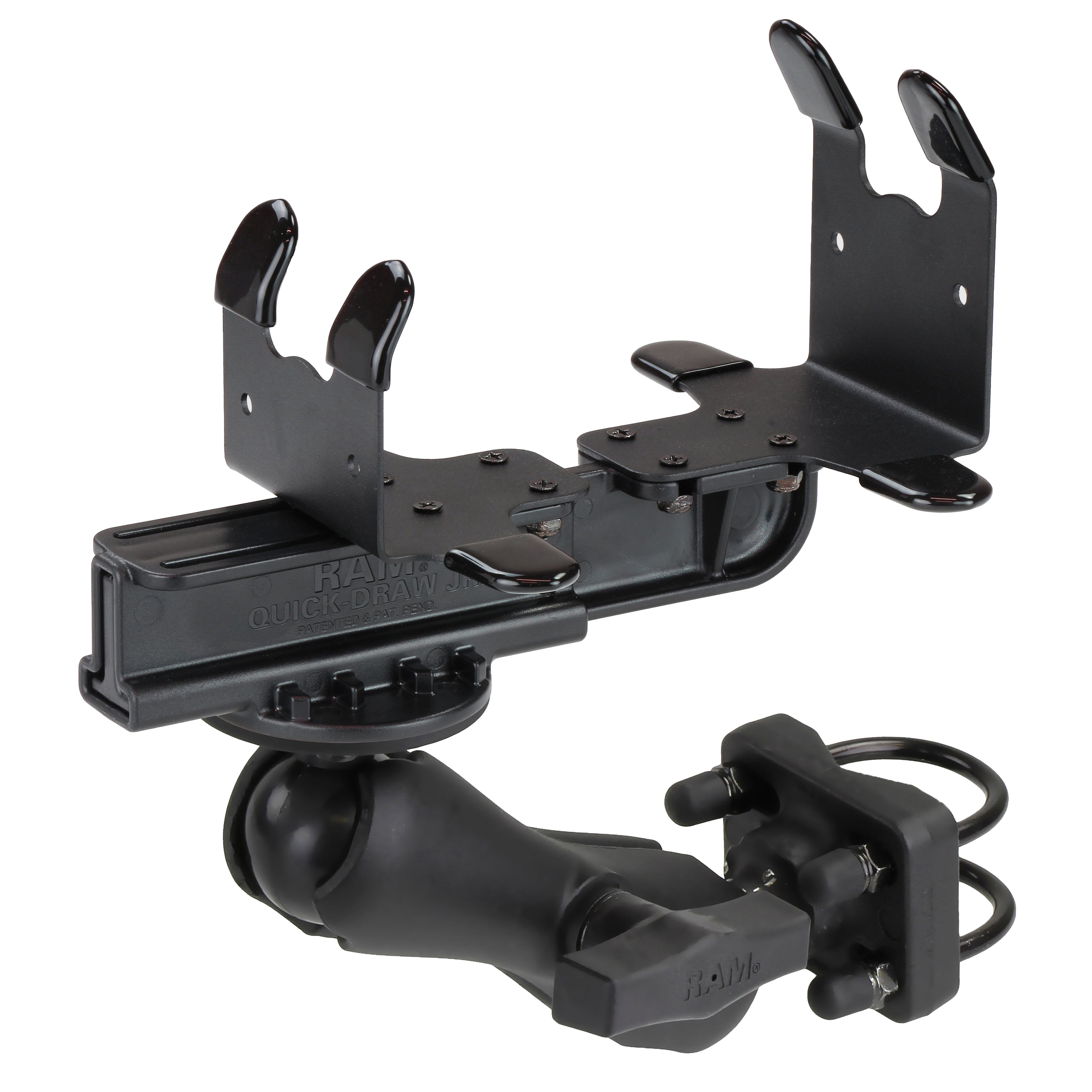 RAM-VPR-107-1:RAM-VPR-107-1_1:RAM® Vehicle Pole Mount for Mobile Printers with Rear Feed