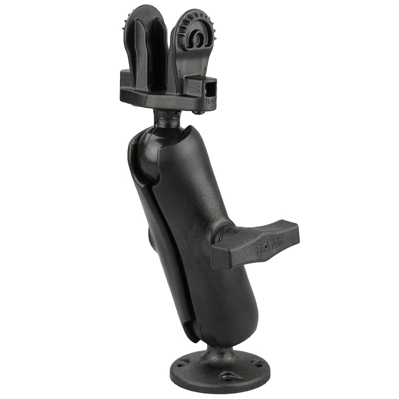 RAP-101-LO12:RAP-101-LO12_1:RAM® Composite Mount for Lowrance Eagle 4 & 5, Hook² & Reveal - C Size