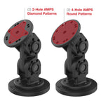 RAP-101-PV4-2S-NK-MAG88U:RAP-101-PV4-2S-NK-MAG88U_1:RAM® Dual Straight Pivot Magnetic Mount
