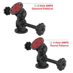 RAP-101-PV4-2SU:RAP-101-PV4-2SU_1:RAM® Dual Straight Pivot Mount with Knob