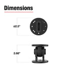 RAP-101-PV4-NKU:RAP-101-PV4-NKU_1:RAM® Single Pivot Mount