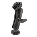 RAP-101U:RAP-101U_1:RAM® Composite Double Ball Mount with Two Round Plates - Medium