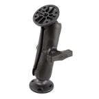 RAP-101U:RAP-101U_1:RAM® Composite Double Ball Mount with Two Round Plates - Medium