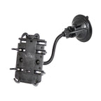 RAP-105-6224-PD3U:RAP-105-6224-PD3U_1:RAM® Quick-Grip™ Phone Holder with RAM® Twist-Lock™ Suction Cup Mount