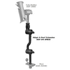 RAP-114-APB3U:RAP-114-APB3U_1:RAM® Adapt-A-Post™ with Adjustable 16" Extension Arm