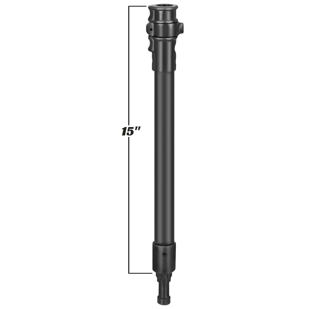 RAP-114-EX12:RAP-114-EX12_1:RAM® Adapt-A-Post™ 15" Extension Pole