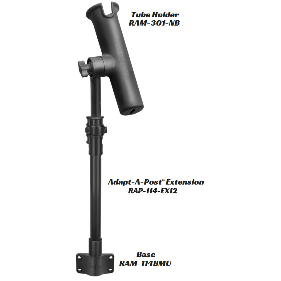 RAP-114-EX12:RAP-114-EX12_1:RAM® Adapt-A-Post™ 15" Extension Pole
