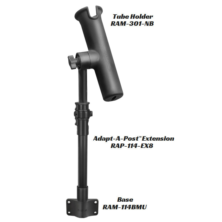RAP-114-EX8:RAP-114-EX8_1:RAM® Adapt-A-Post™ 11" Extension Pole