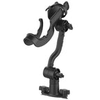 RAP-114-PA-421:RAP-114-PA-421_1:RAM ROD® Fishing Rod Holder with Extension Arm & Dual T-Bolt Track Base