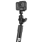 RAP-114BD-4-12-A-GOP1:RAP-114BD-4-12-A-GOP1_1:RAM® Tough-Pole™ 29" Camera Mount with Bulkhead Base