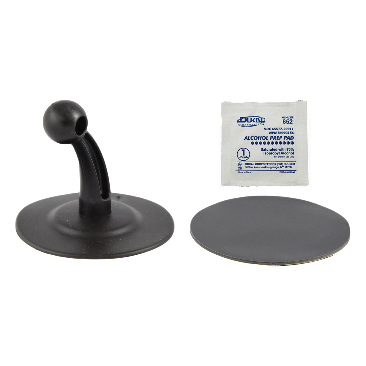 RAP-180-G1U:RAP-180-G1U_1:RAM® Lil Buddy™ Dashboard Adhesive Mount with Garmin G-Ball