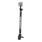 RAP-201-B-12-A-GOP1:RAP-201-B-12-A-GOP1_1:RAM® Tough-Pole™ 21" Socket Arm with Universal Camera Mount