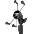 RAP-224-18-A-UN10:RAP-224-18-A-UN10_1:RAM® X-Grip® Large Phone Mount with RAM® Twist-Lock™ Base & 18" Pole