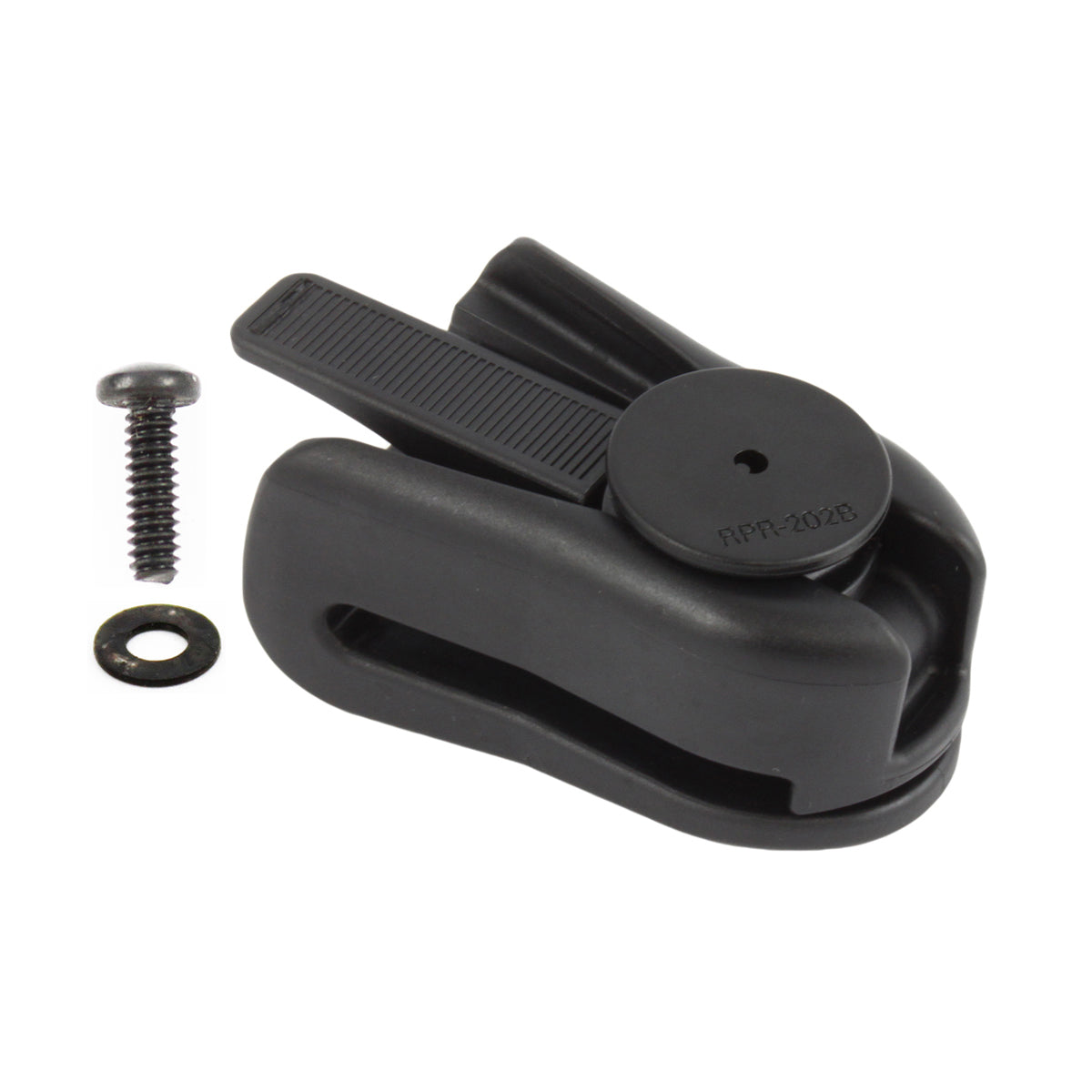 RAP-271-IN1U:RAP-271-IN1U_1:RAM® Quick-Snap™ Rubber Belt Clip for Intermec Devices