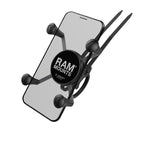 RAP-274-1-UN7U:RAP-274-1-UN7U_1:RAM® X-Grip® Phone Mount with RAM® EZ-On/Off™ Bicycle Base