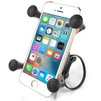 RAP-274-1-UN7U:RAP-274-1-UN7U_1:RAM® X-Grip® Phone Mount with RAM® EZ-On/Off™ Bicycle Base