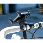 RAP-274-1-UN7U:RAP-274-1-UN7U_1:RAM® X-Grip® Phone Mount with RAM® EZ-On/Off™ Bicycle Base