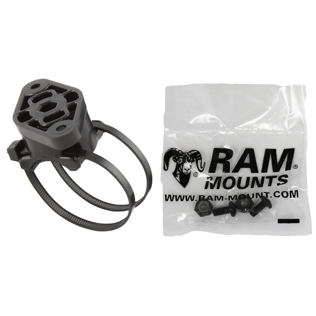 RAP-274-1HU:RAP-274-1HU_1:RAM® EZ-On/Off™ Bicycle Mount with Swivel Base Adapter & Hardware