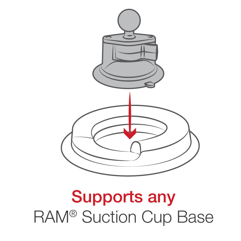 RAP-279C:RAP-279C_1:RAM® Portable Friction Dashboard Base