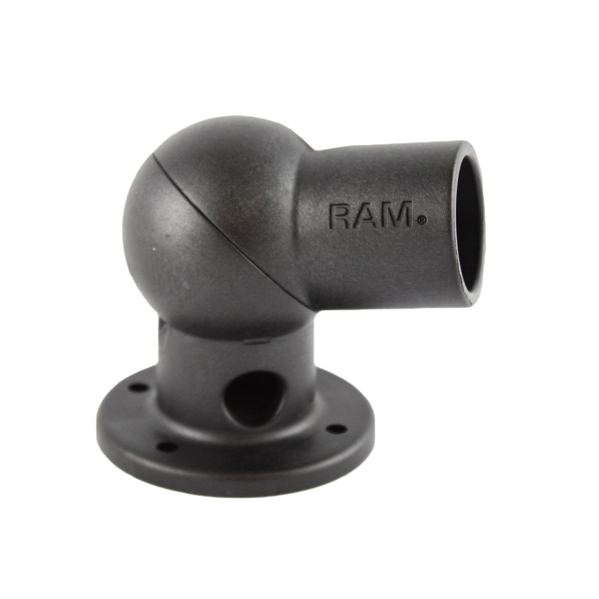 RAP-288U:RAP-288U_1:RAM® Adjustable Angle Base with Round Plate and PVC Pipe Socket