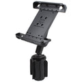 RAP-299-3-C-TAB3U:RAP-299-3-C-TAB3U_1:RAM® Tab-Tite™ Holder with RAM-A-CAN™ II Cup Holder Mount for iPad 1-4