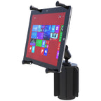 RAP-299-3-UN11U:RAP-299-3-UN11U_1:RAM® X-Grip® with RAM-A-CAN™ II Cup Holder Mount for 12"-13" Tablets