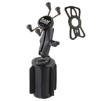 RAP-299-3-UN7BU:RAP-299-3-UN7BU_1:RAM® X-Grip® Phone Mount with RAM-A-CAN™ II Cup Holder Base