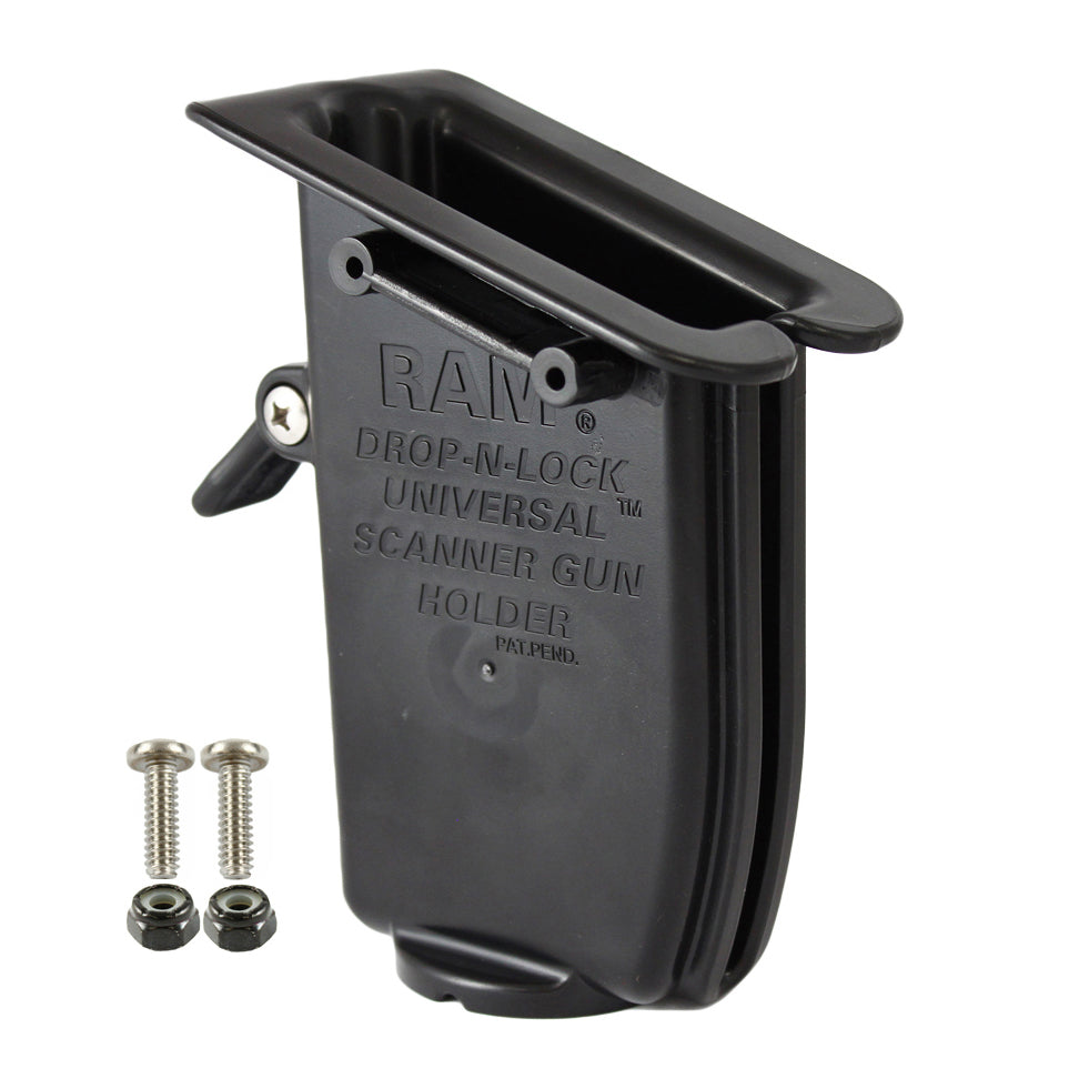RAP-317U:RAP-317U_1:RAM® Drop-N-Lock™ Scanner Gun Holder