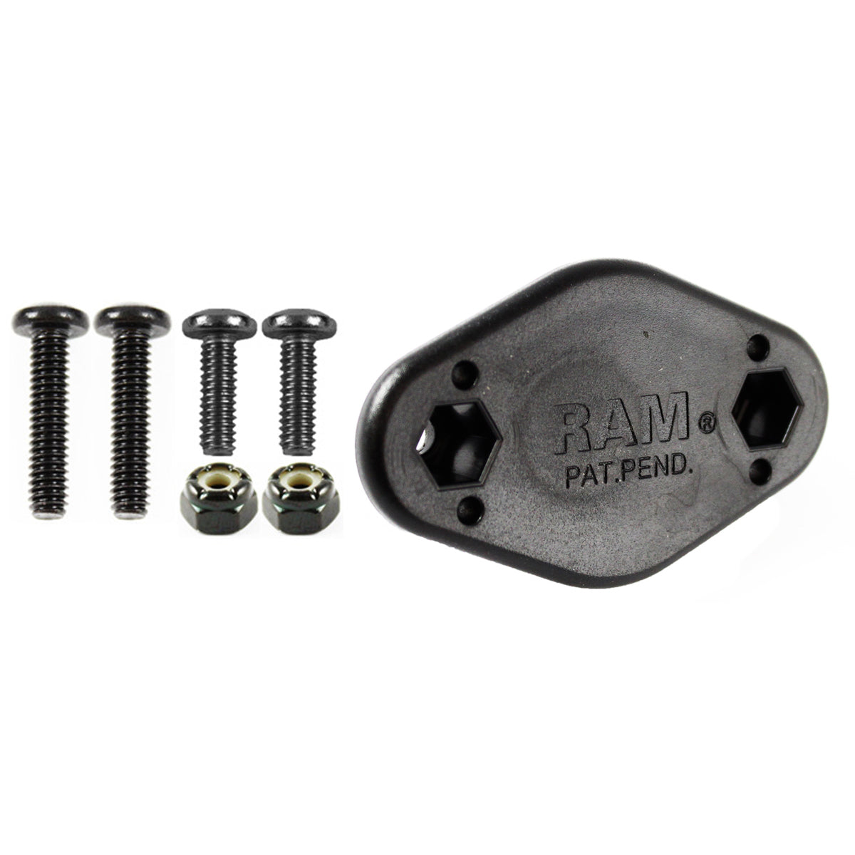 RAP-326MU:RAP-326MU_1:RAM® EZY-Mount™ Quick Release Male Adapter