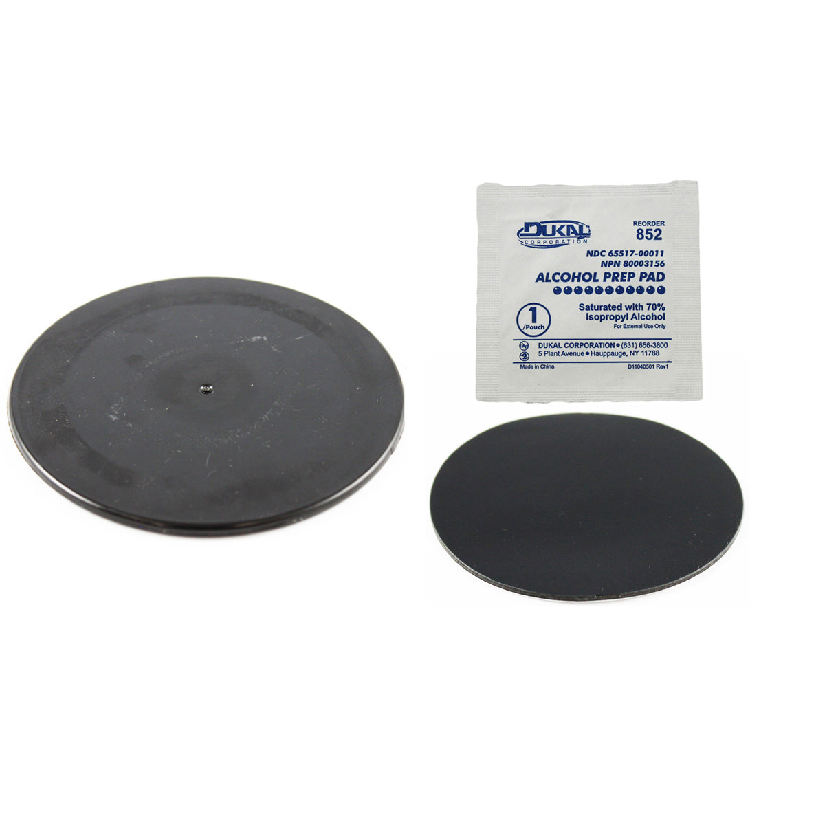 RAP-350-35BU:RAP-350-35BU_1:RAM® Black 3.5" Adhesive Plate for Suction Cups