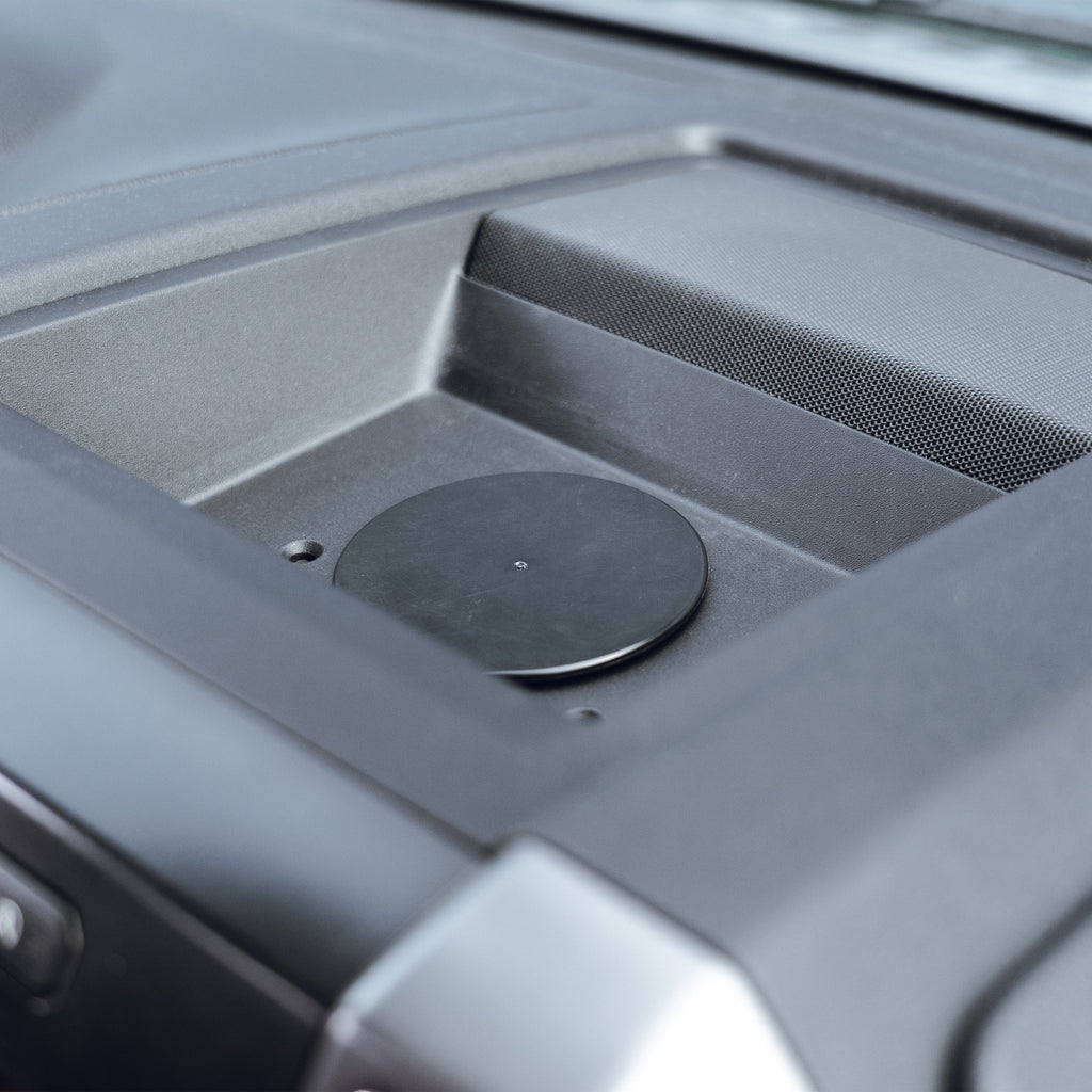 RAP-350-35BU:RAP-350-35BU_1:RAM® Black 3.5" Adhesive Plate for Suction Cups
