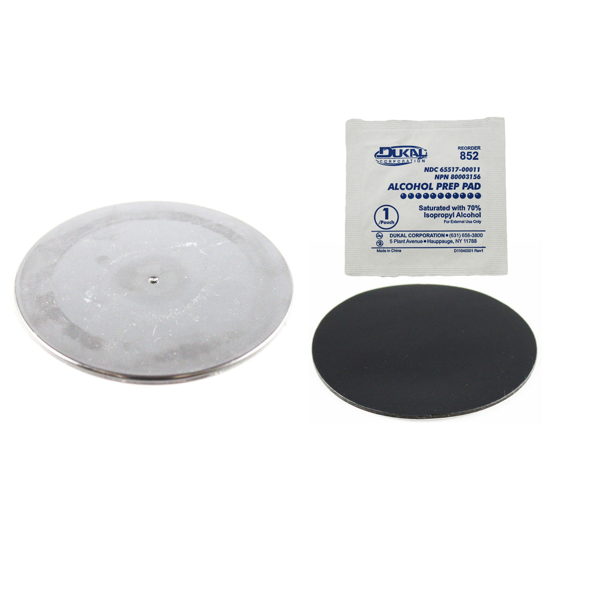 RAP-350-35U:RAP-350-35U_1:RAM® Clear 3.5" Adhesive Plate for Suction Cups