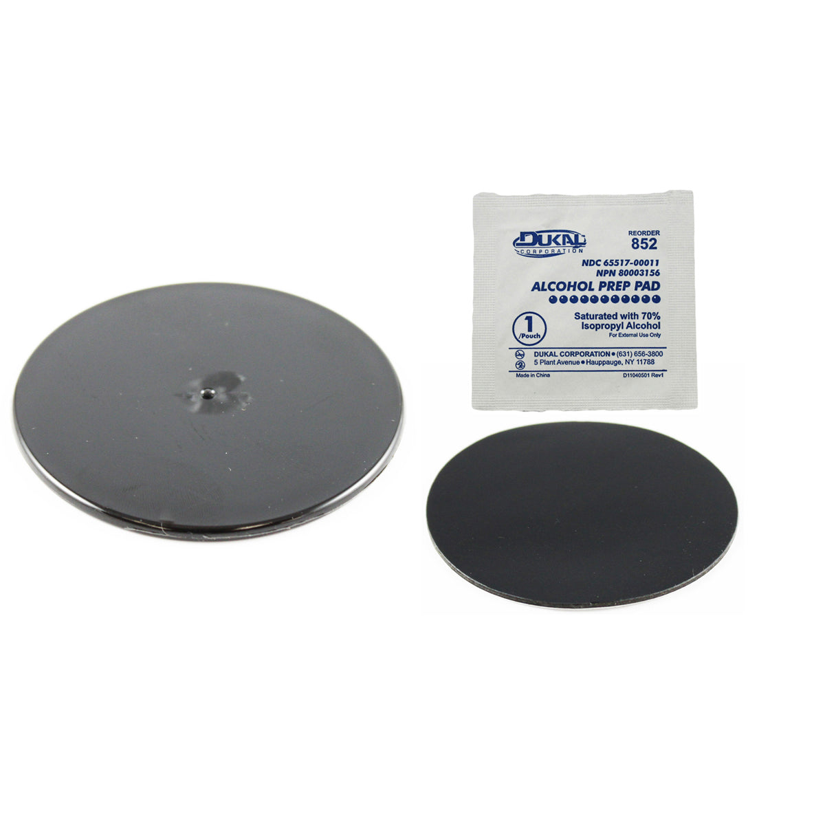 RAP-350-3BU:RAP-350-3BU_1:RAM® Black 3" Adhesive Plate for Suction Cups
