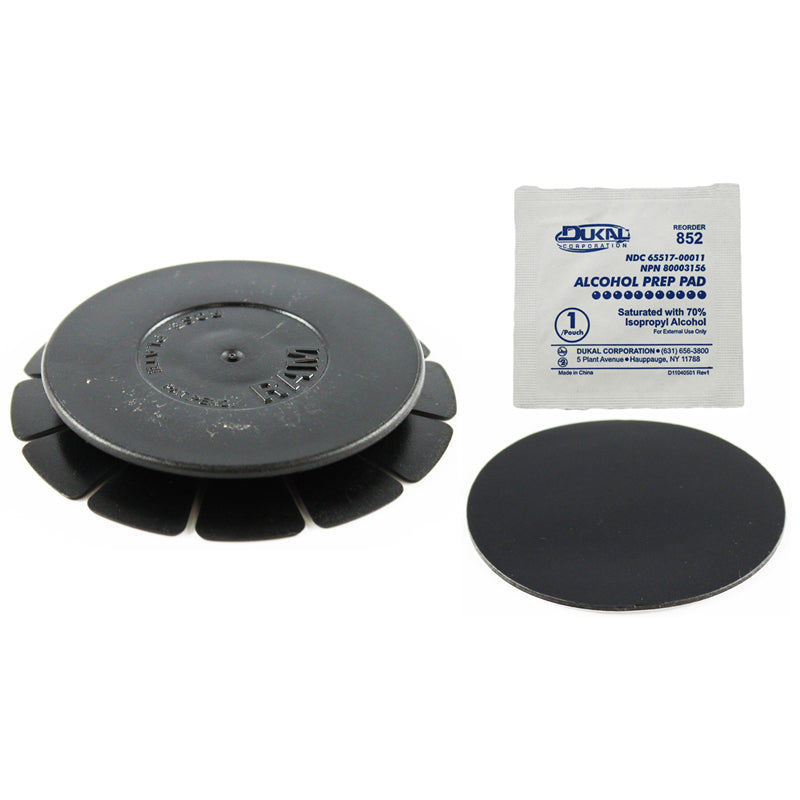 RAP-350BU:RAP-350BU_1:RAM® Black Rose Adhesive Plate for Suction Cups
