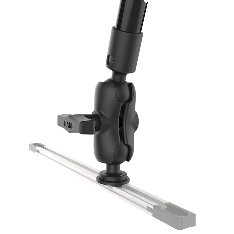 RAP-354-TRA1-12-4-A-GOP1:RAP-354-TRA1-12-4-A-GOP1_1:RAM® Tough-Pole™ 31" Camera Mount with RAM® Track Ball™ Base