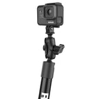 RAP-354-TRA1-12-A-GOP1:RAP-354-TRA1-12-A-GOP1_1:RAM® Tough-Pole™ 22" Camera Mount with RAM® Track Ball™ Base