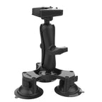 RAP-365-138-STA1U:RAP-365-138-STA1U_1:RAM® Twist-Lock™ Triple Suction Heavy Duty Mount for Starlink Mini