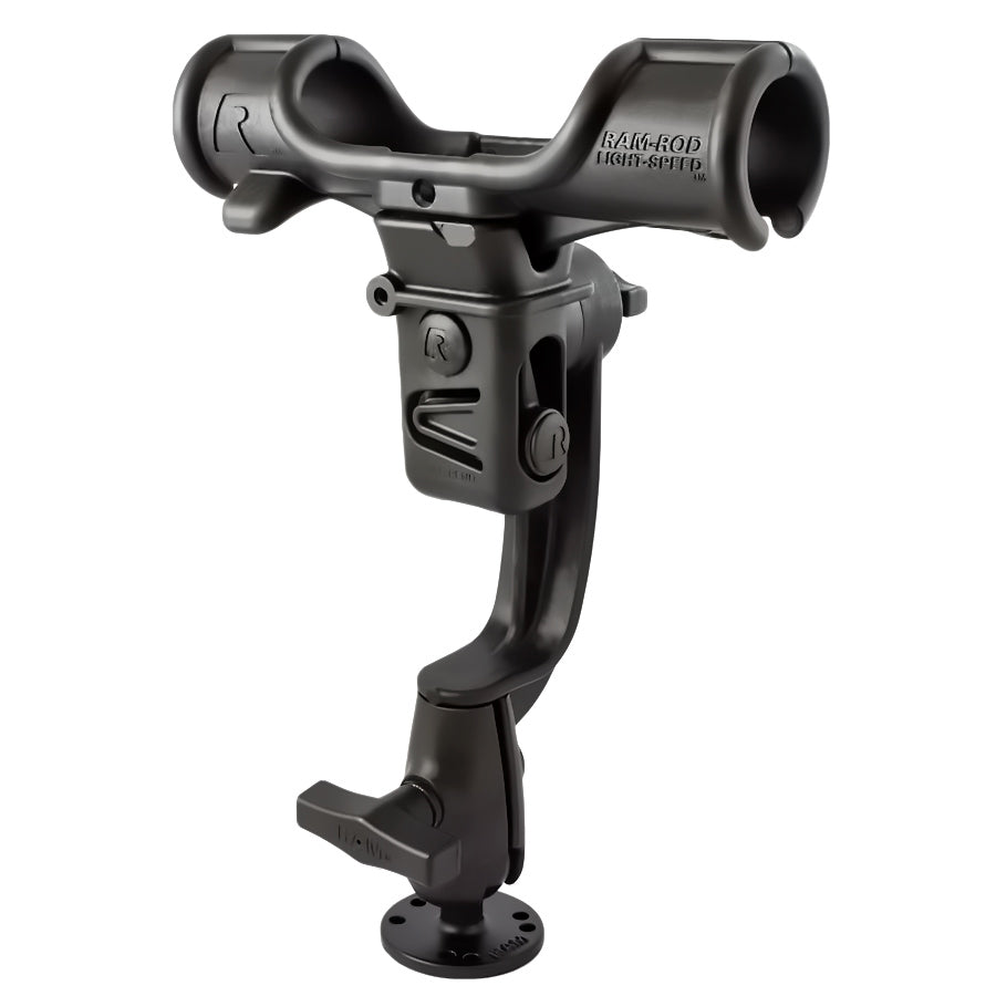 RAP-370-RBSWU:RAP-370-RBSWU_1:RAM® Light-Speed™ Fishing Rod Holder with Socket Arm and Saltwater Base