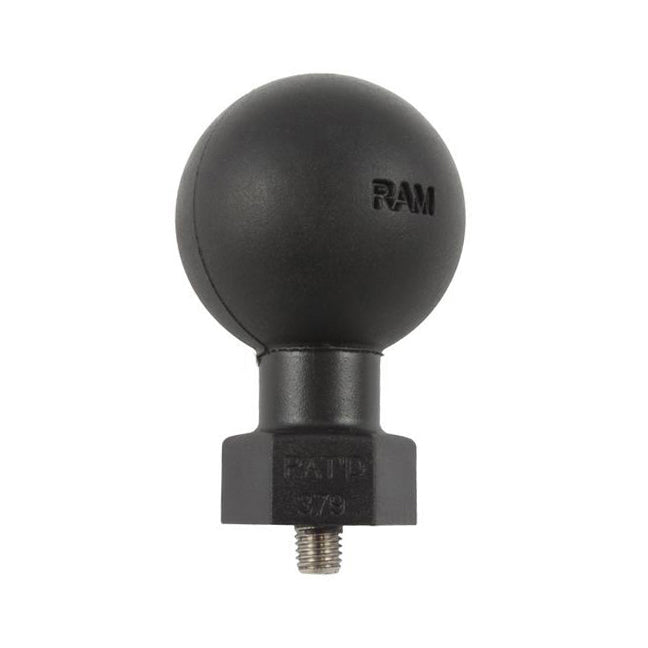 RAP-379U-252825:RAP-379U-252825_1:RAM® Tough-Ball™ with 1/4"-28 x .25" Threaded Stud - C Size