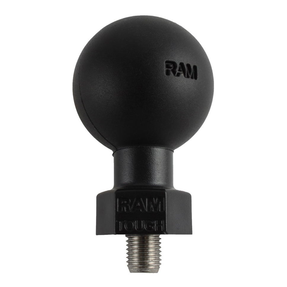RAP-379U-372437:RAP-379U-372437_1:RAM® Tough-Ball™ with 3/8"-24 X .375" Threaded Stud - C Size