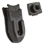 RAP-382-CLIP1U:RAP-382-CLIP1U_1:RAM® Belt Clip Holder & Button Adapter for IntelliSkin® HD™