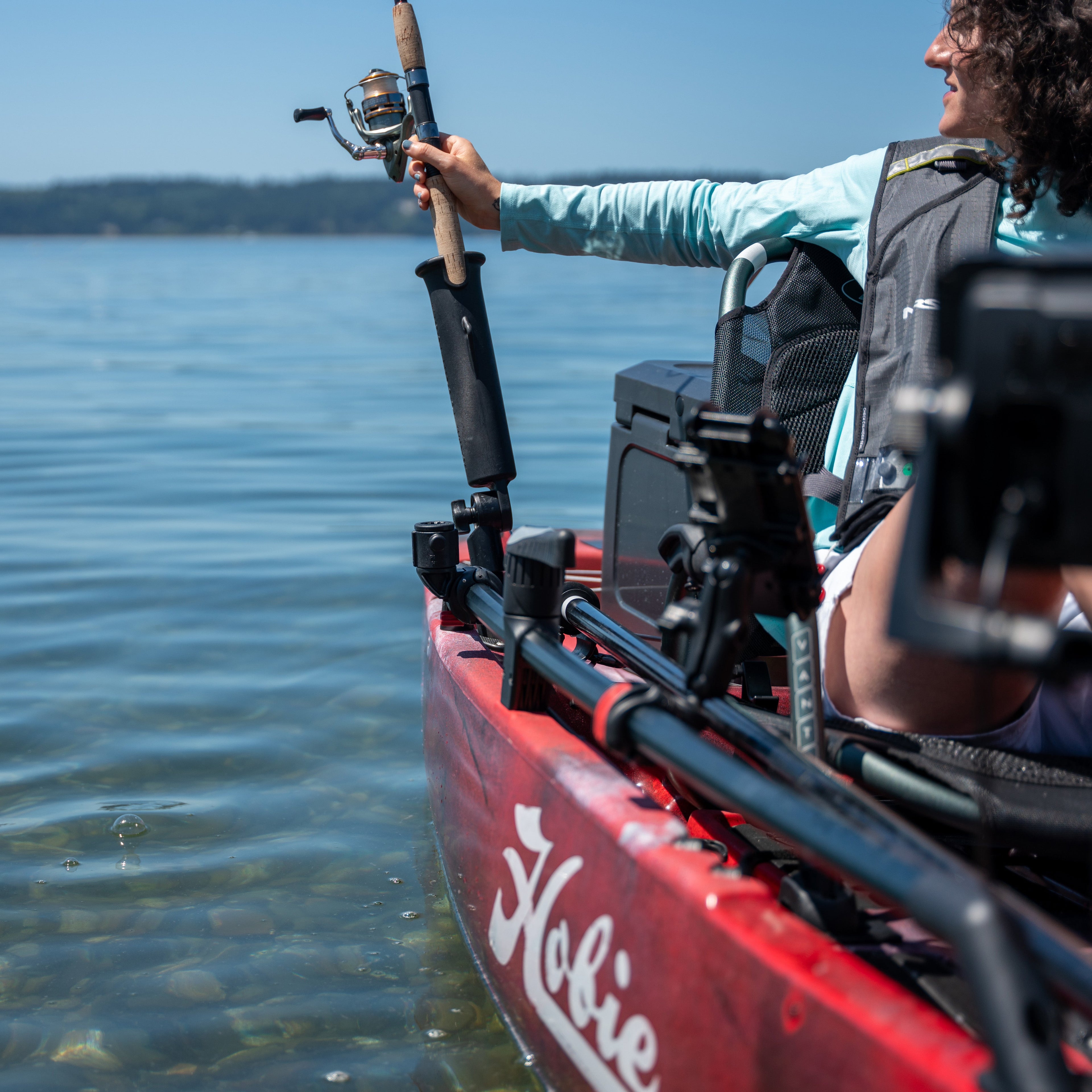 RAP-385-12-394:RAP-385-12-394_1:RAM® Tough-Tube™ Fishing Rod Holder with RAM® Press-N-Lock™ Base