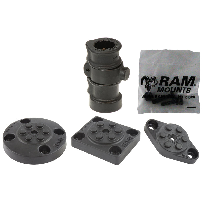 RAP-387BU:RAP-387BU_1:RAM® Adapt-A-Post™ with RAM® Pin-Lock™ Drill-Down Accessories