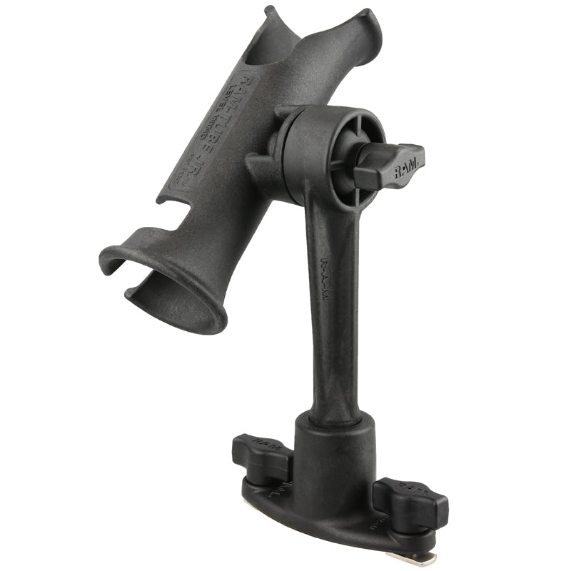 RAP-390-421:RAP-390-421_1:RAM® Tube Jr.™ Rod Holder with Dual T-Bolt Track Base