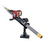 RAP-390-BMPU:RAP-390-BMPU_1:RAM® Tube Jr.™ Rod Holder with Bulkhead/Flat Surface Base - 6" Post