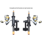 RAP-390-BU:RAP-390-BU_1:RAM® Tube Jr.™ Rod Holder with Bulkhead Base - 6" Post